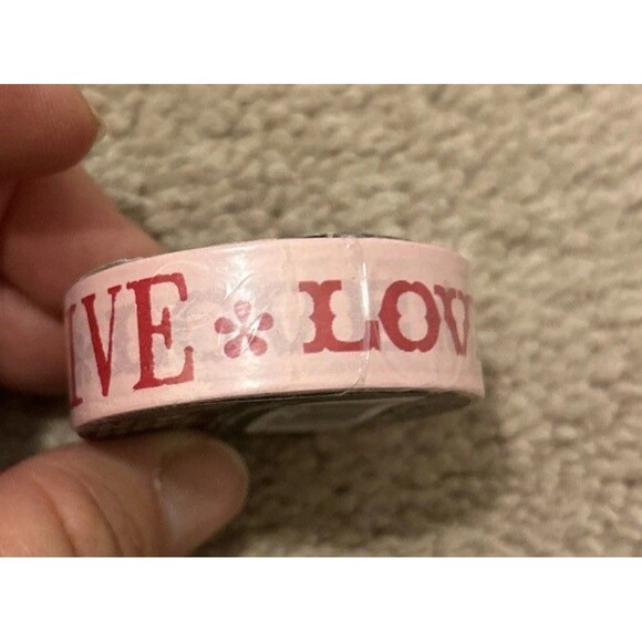 scrapbooking supplies lot 8 Pieces New, Stickers, Paper, Letters, Ribbon, Tape - Picture 10 of 12